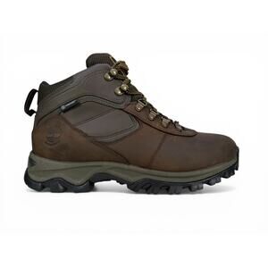 Timberland Mt Maddsen Hiking Boot Mens 9.5 Waterproof Brown Leather Outdoor